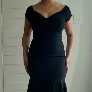 Elegant black dress